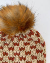 Load image into Gallery viewer, Hand Knit Wool Blend Beanie
