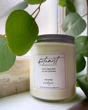 Load image into Gallery viewer, Hand Poured Natural Soy Candle, Clear Glass Jar.
