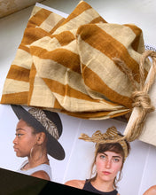 Load image into Gallery viewer, Hand Printed Head Scarf
