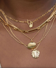 Load image into Gallery viewer, Gold Fill SeaShell Charm Necklace
